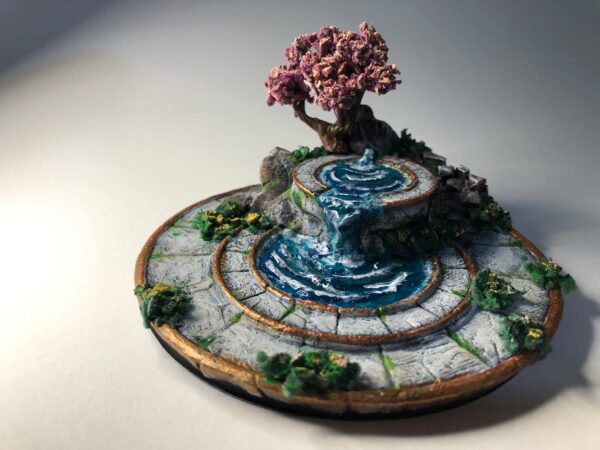 Cherry Blossom Fountain Miniature